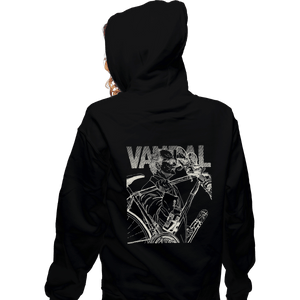 Shirts Zippered Hoodies, Unisex / Small / Black Bike Vandal