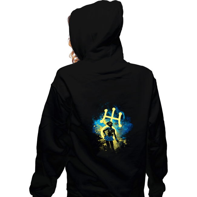 Shirts Zippered Hoodies, Unisex / Small / Black Uranus Art