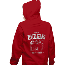 Load image into Gallery viewer, Daily_Deal_Shirts Zippered Hoodies, Unisex / Small / Red Paper Jam
