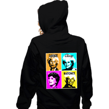 Load image into Gallery viewer, Secret_Shirts Zippered Hoodies, Unisex / Small / Black Golden Savages

