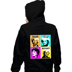 Secret_Shirts Zippered Hoodies, Unisex / Small / Black Golden Savages