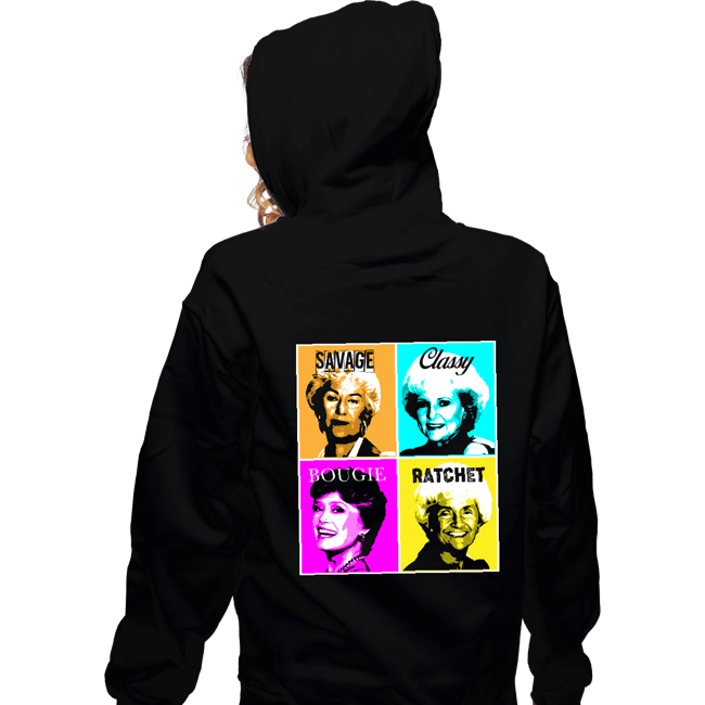 Secret_Shirts Zippered Hoodies, Unisex / Small / Black Golden Savages