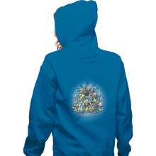 Load image into Gallery viewer, Shirts Pullover Hoodies, Unisex / Small / Sapphire Link&#39;s Weapons
