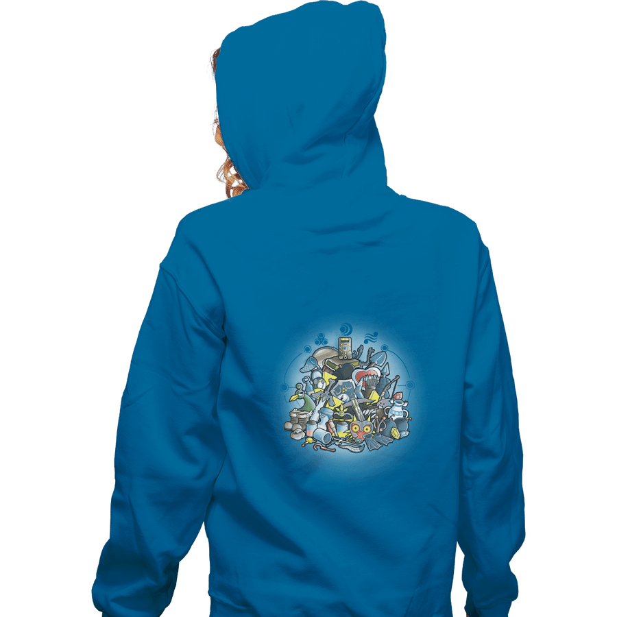 Shirts Pullover Hoodies, Unisex / Small / Sapphire Link's Weapons