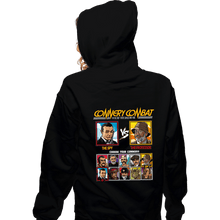 Load image into Gallery viewer, Shirts Zippered Hoodies, Unisex / Small / Black Connery Combat
