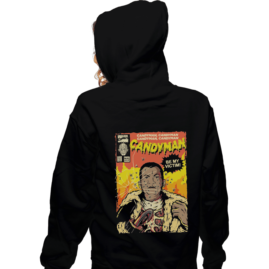 Shirts Pullover Hoodies, Unisex / Small / Black Be My Victim