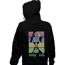 Load image into Gallery viewer, Shirts Zippered Hoodies, Unisex / Small / Black Pure Evil
