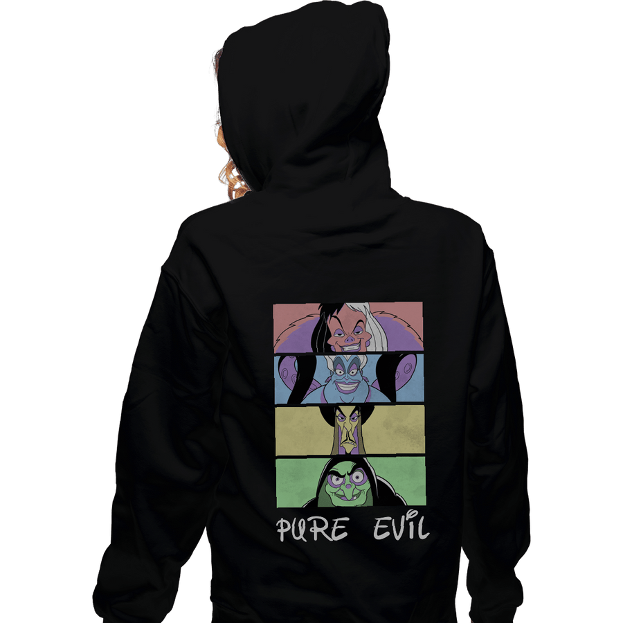 Shirts Zippered Hoodies, Unisex / Small / Black Pure Evil
