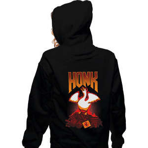 Shirts Pullover Hoodies, Unisex / Small / Black Honk