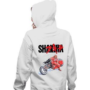 Daily_Deal_Shirts Zippered Hoodies, Unisex / Small / White Shakira