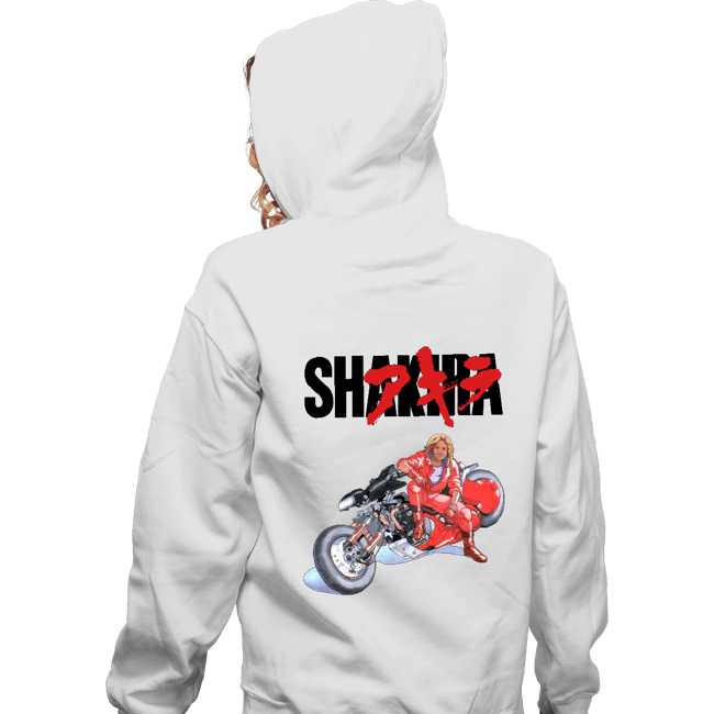 Daily_Deal_Shirts Zippered Hoodies, Unisex / Small / White Shakira