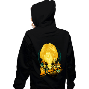 Shirts Zippered Hoodies, Unisex / Small / Black Savior Of Gaia