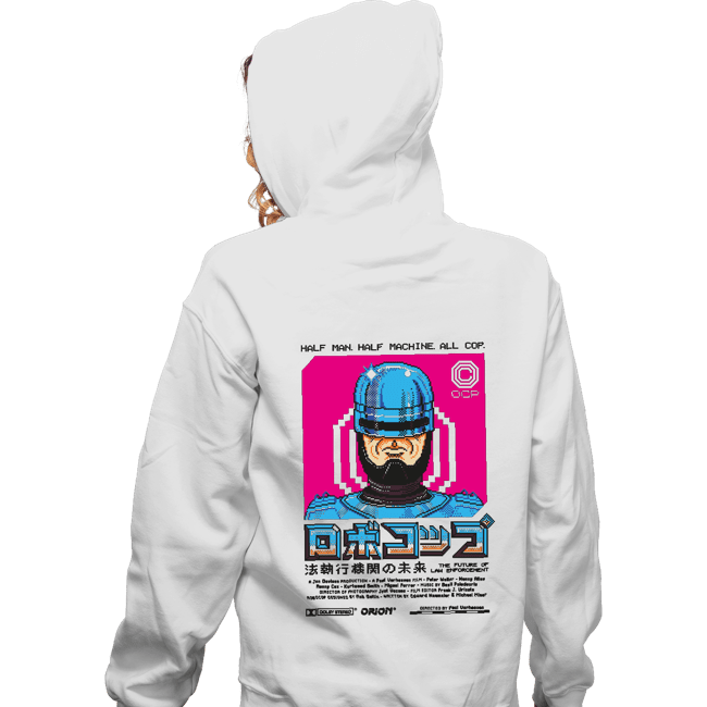 Secret_Shirts Zippered Hoodies, Unisex / Small / White Robokoppu