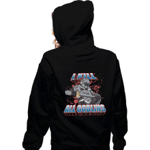 Load image into Gallery viewer, Shirts Zippered Hoodies, Unisex / Small / Black I Kill All Goblins
