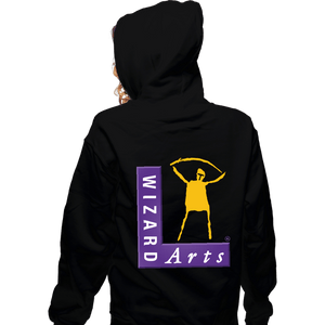 Secret_Shirts Zippered Hoodies, Unisex / Small / Black Wizard Arts