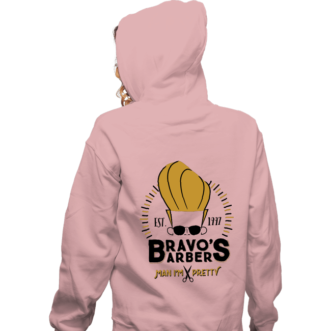 Shirts Zippered Hoodies, Unisex / Small / Red Bravo's Barbers