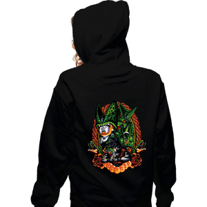 Shirts Zippered Hoodies, Unisex / Small / Black Cell Crest