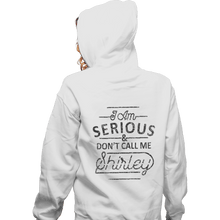 Load image into Gallery viewer, Shirts Zippered Hoodies, Unisex / Small / White Shirley
