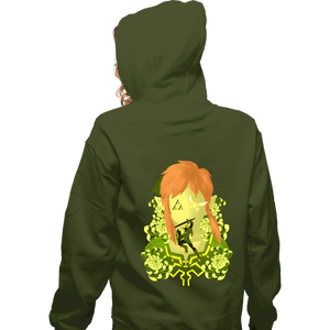 Daily_Deal_Shirts Zippered Hoodies, Unisex / Small / Military Green Legendary Memories