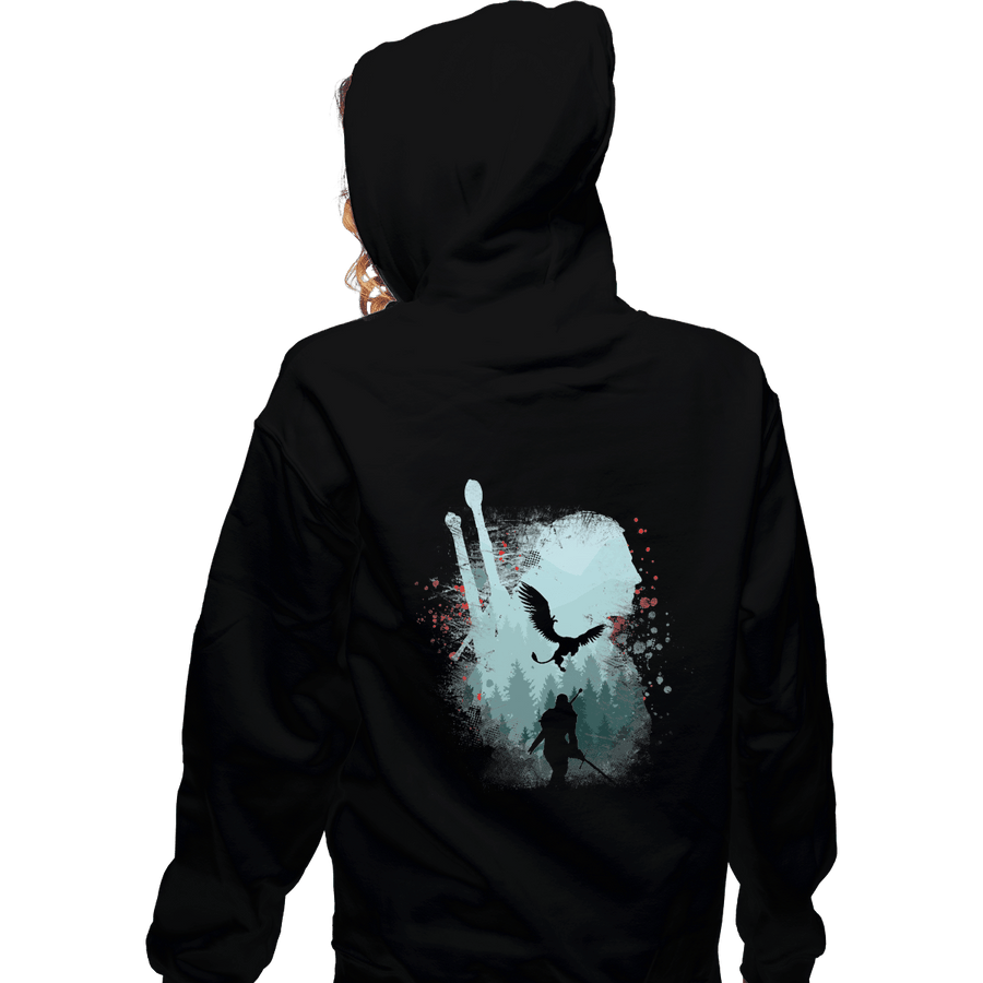 Shirts Zippered Hoodies, Unisex / Small / Black Wild Pursuit