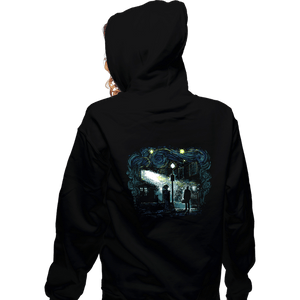 Secret_Shirts Zippered Hoodies, Unisex / Small / Black Starry Exorcist