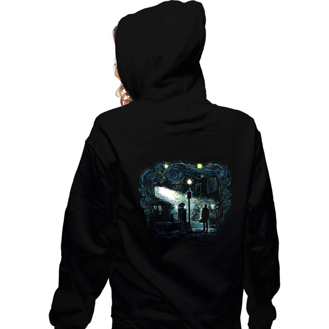 Secret_Shirts Zippered Hoodies, Unisex / Small / Black Starry Exorcist