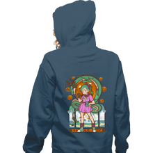 Load image into Gallery viewer, Shirts Zippered Hoodies, Unisex / Small / Indigo Blue Capsule Nouveau
