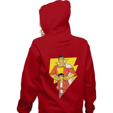 Load image into Gallery viewer, Shirts Zippered Hoodies, Unisex / Small / Red The True Captain
