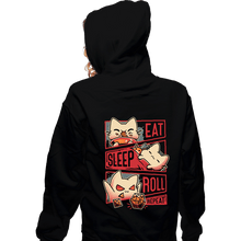 Load image into Gallery viewer, Daily_Deal_Shirts Zippered Hoodies, Unisex / Small / Black Roleplayer Routine
