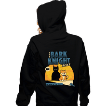 Load image into Gallery viewer, Daily_Deal_Shirts Zippered Hoodies, Unisex / Small / Black The Bark Knight
