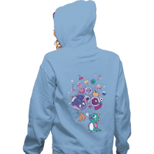 Load image into Gallery viewer, Secret_Shirts Zippered Hoodies, Unisex / Small / Royal blue Many Bubbles Sale
