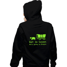Load image into Gallery viewer, Daily_Deal_Shirts Zippered Hoodies, Unisex / Small / Black We&#39;re Going To Oregon
