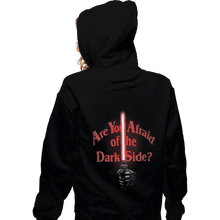 Load image into Gallery viewer, Shirts Pullover Hoodies, Unisex / Small / Black Afraid Of The Dark Side
