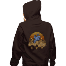 Load image into Gallery viewer, Daily_Deal_Shirts Zippered Hoodies, Unisex / Small / Dark Chocolate Cookie!
