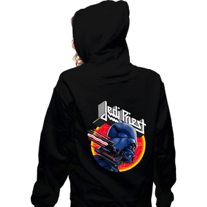 Daily_Deal_Shirts Zippered Hoodies, Unisex / Small / Black Galactic Hellion