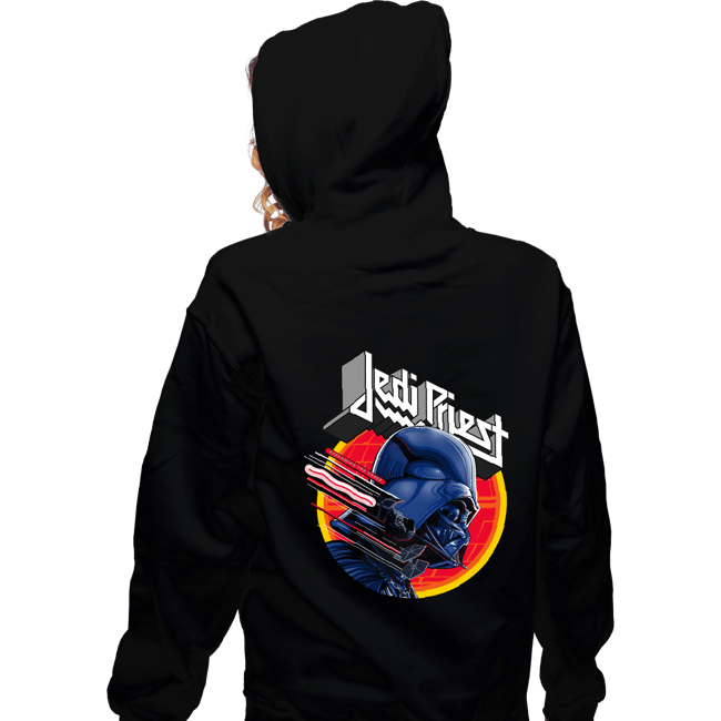 Daily_Deal_Shirts Zippered Hoodies, Unisex / Small / Black Galactic Hellion