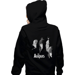 Shirts Pullover Hoodies, Unisex / Small / Black The Avatars