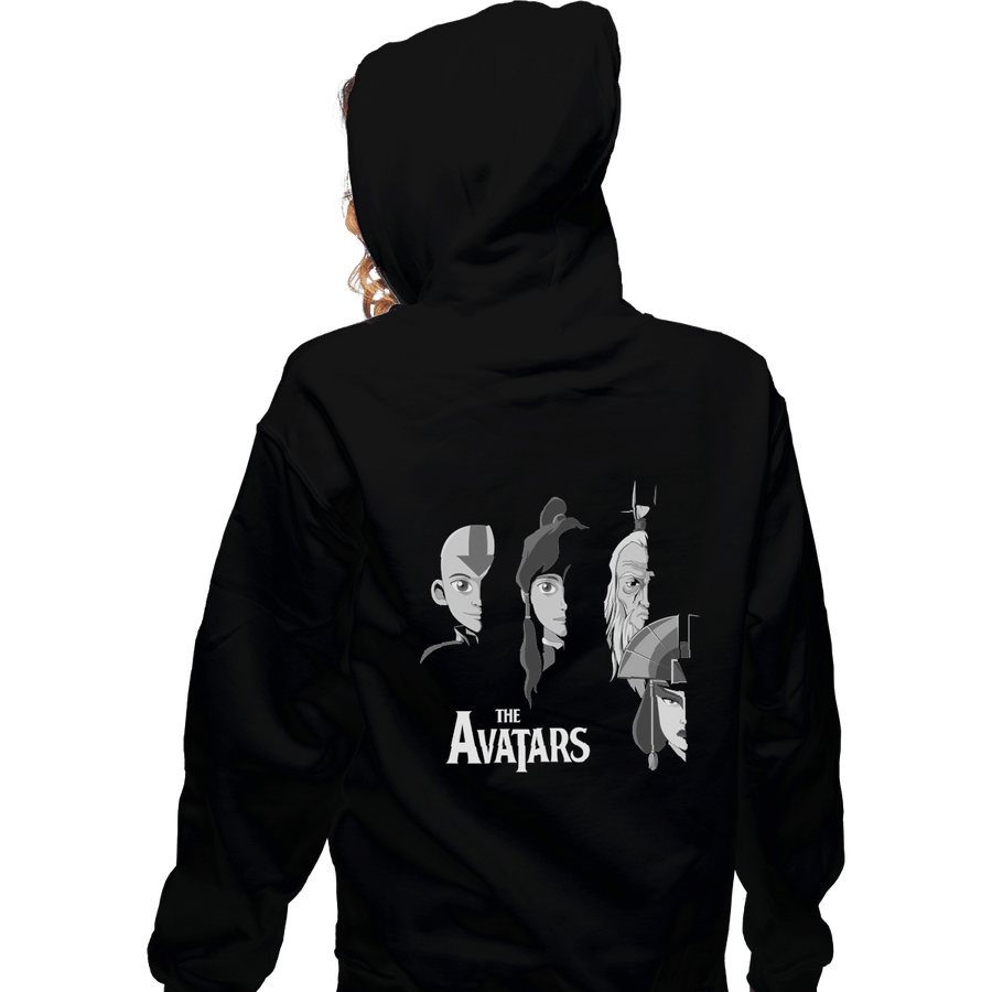 Shirts Pullover Hoodies, Unisex / Small / Black The Avatars