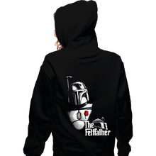 Load image into Gallery viewer, Secret_Shirts Zippered Hoodies, Unisex / Small / Black Fettfather
