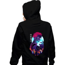 Load image into Gallery viewer, Daily_Deal_Shirts Zippered Hoodies, Unisex / Small / Black Yuki Landscape
