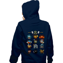 Load image into Gallery viewer, Shirts Zippered Hoodies, Unisex / Small / Navy Dice Master
