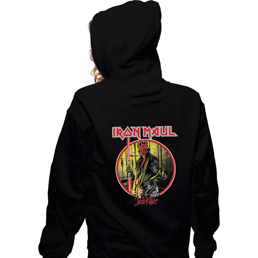 Shirts Pullover Hoodies, Unisex / Small / Black Iron Maul