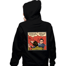 Load image into Gallery viewer, Shirts Zippered Hoodies, Unisex / Small / Black Ignorant Slap

