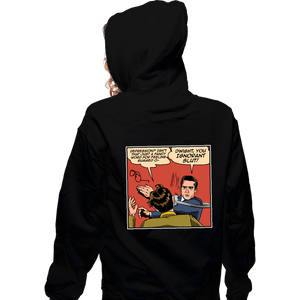 Shirts Zippered Hoodies, Unisex / Small / Black Ignorant Slap