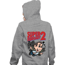 Load image into Gallery viewer, Daily_Deal_Shirts Zippered Hoodies, Unisex / Small / Sports Grey Super Ground Hog Day
