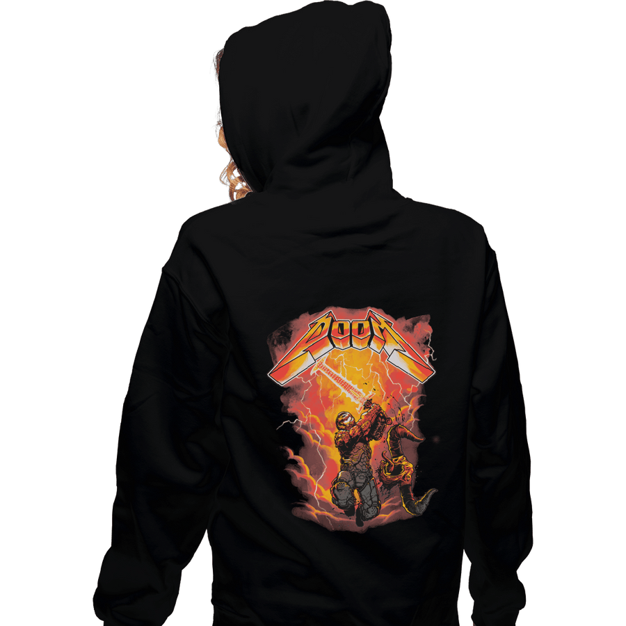 Shirts Pullover Hoodies, Unisex / Small / Black Rip The Lightning