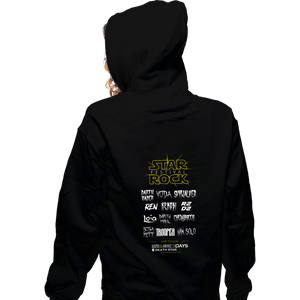 Shirts Zippered Hoodies, Unisex / Small / Black Star Rock