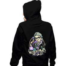 Load image into Gallery viewer, Daily_Deal_Shirts Zippered Hoodies, Unisex / Small / Black Rocker Elsa

