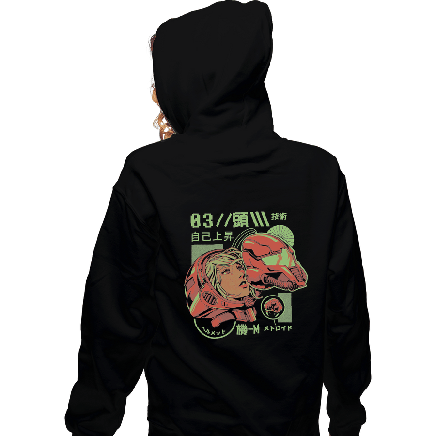 Shirts Zippered Hoodies, Unisex / Small / Black S-Head