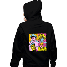 Load image into Gallery viewer, Secret_Shirts Zippered Hoodies, Unisex / Small / Black Living Color
